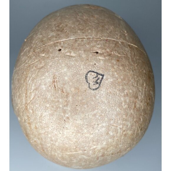 SOLD eBay Art Hand Painted Mannequin Head MCM Model Art Display Hat Wig Form - Picture 8 of 11